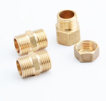 Buen precio Las piezas de corte de rosca CNC de latón de bronce de metal 3 Ejes 4 Ejes 5 Ejes en línea
