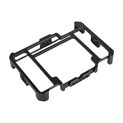 Buen precio Partes de mecanizado CNC de acero negro de precisión para marcos / piezas automáticas en línea