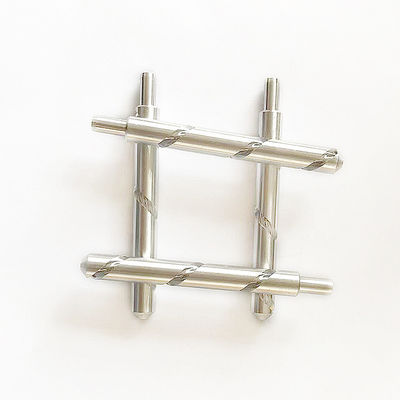 Buen precio Servicios de fresado CNC OEM Partes de acero CNC personalizadas Revestimiento con cromo para el eje del eje en línea