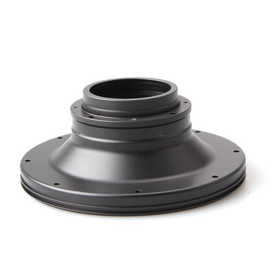 Buen precio Servicios de fresado CNC a medida Revestimiento negro Mecanizado CNC Torsión de piezas de aluminio en línea