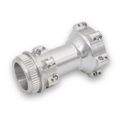 Buen precio 6065 Servicios de corte CNC de aluminio Partes de eje de rueda de bicicleta CNC a medida en línea