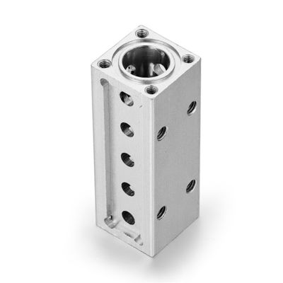 Buen precio Partes de aluminio de precisión anodizadas, pulidas y recubiertas de aluminio CNC a medida en línea