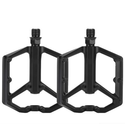 Buen precio Bicicleta Negra Componentes de bicicletas Pedallas de bicicleta de aluminio personalizadas en línea